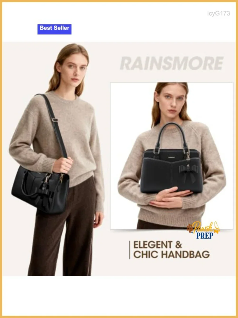 Women's PU Leather Satchel Purse Structured Work Handbag Fits 11'' iPad
